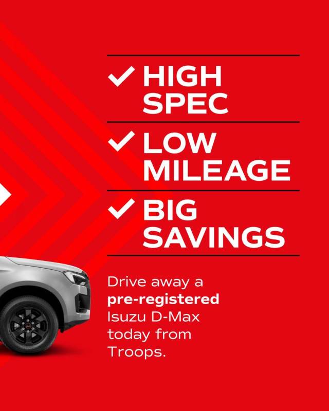 2025 Isuzu D-max 1.9 V-Cross Double Cab 4x4 Auto