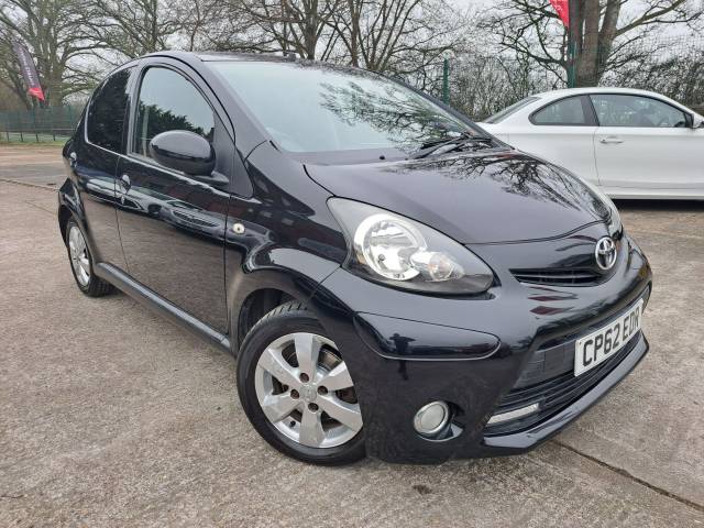 Toyota Aygo 1.0 VVT-i Fire 5dr Hatchback Petrol BLACK