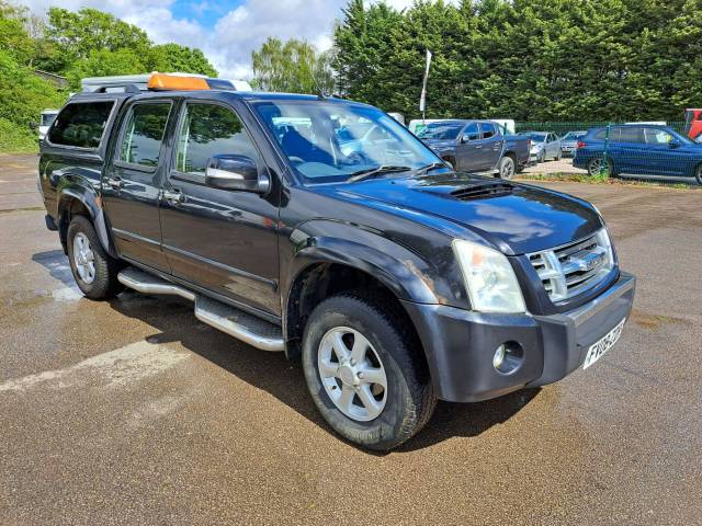 Isuzu Rodeo 2.5TD Denver Max Double Cab 4x4 Pick Up Diesel BLACK
