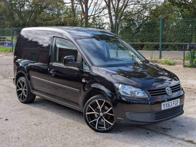 Volkswagen Caddy 1.6 TDI 102PS Trendline Van Panel Van Diesel BLACK